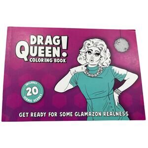 Drag Queen Coloring Book Bubblegum Stuff 2021 RuPaul Drag Race Unused